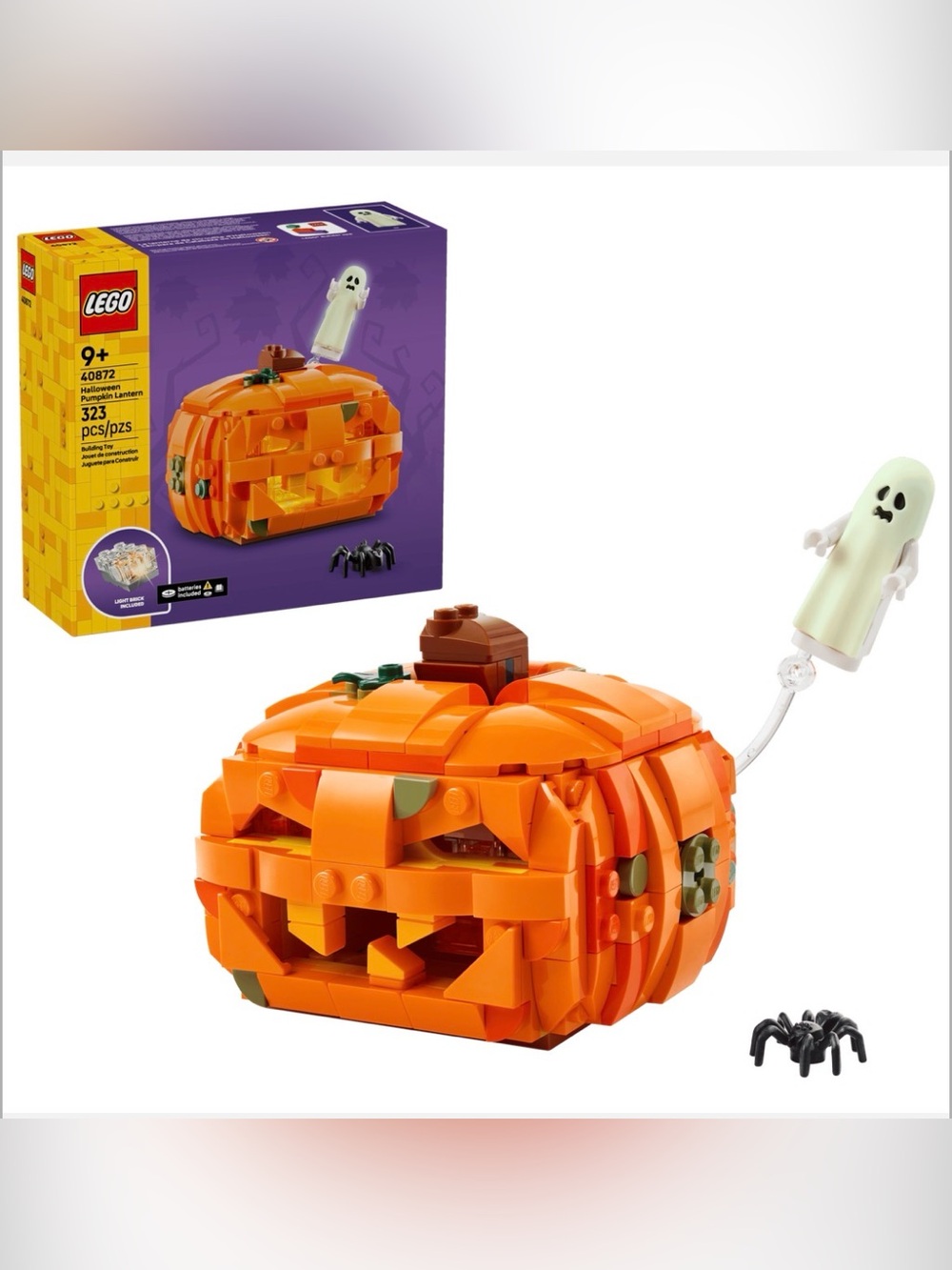 LEGO Halloween Pumpkin Lantern 40872 NEW in Sealed Box